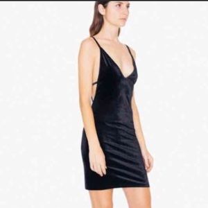 American Apparel velvet dress